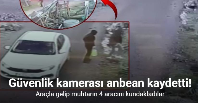 Ankara’da 4 araç kundaklandı: O anlar kameradaAnkara’da 4 araç kundaklandı: O anlar kamerada