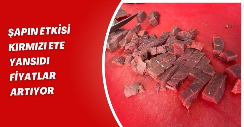 Şapın etkisi kırmızı ete yansıdı fiyatlar artıyor