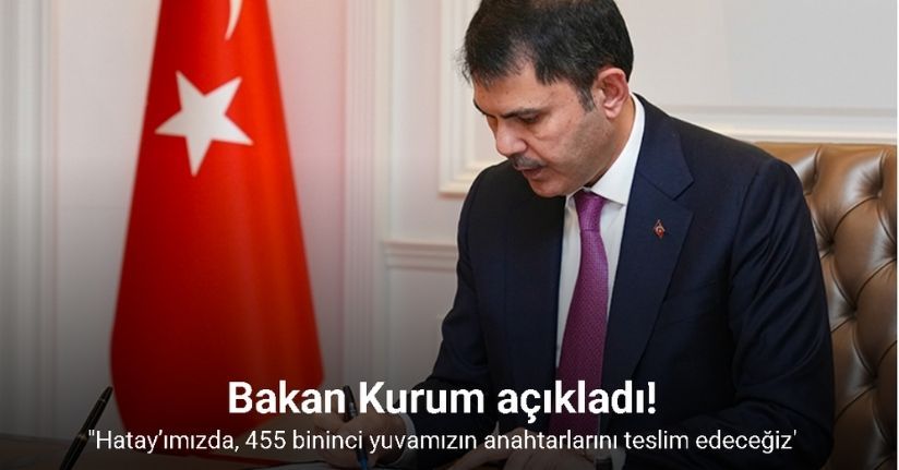 Bakan Kurum: 
