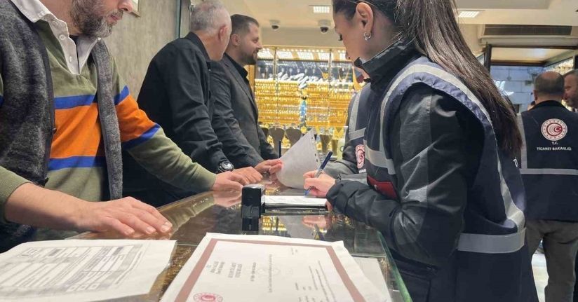 Bursa’da kuyumculara şok baskın: 82 kuyumcuya 16 milyon TL idari para cezası kesildi