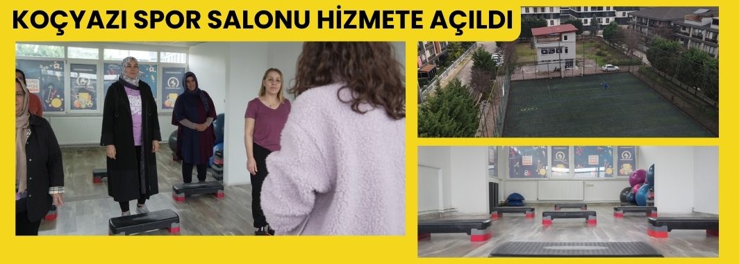 Koçyazı Spor Salonu Hizmete Açıldı