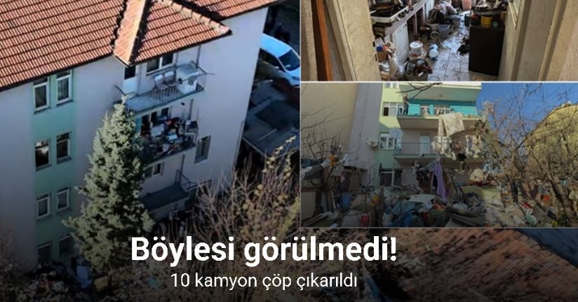 Böyle çöp ev görülmedi