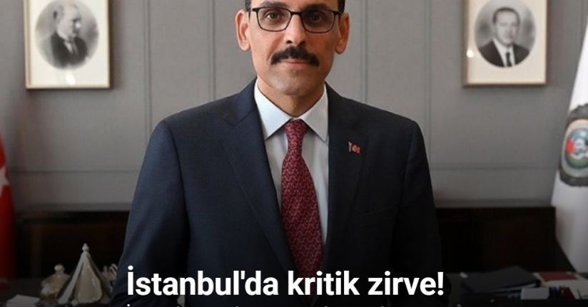 MİT Başkanı Kalın, HAMAS Siyasi Bürosu Müzakere Heyeti Başkanı Hayye ile görüştü