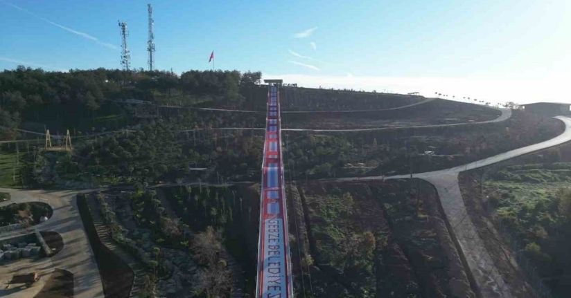 Türkiye’nin en uzun kaydırağı Kocaeli’ye yapılıyor