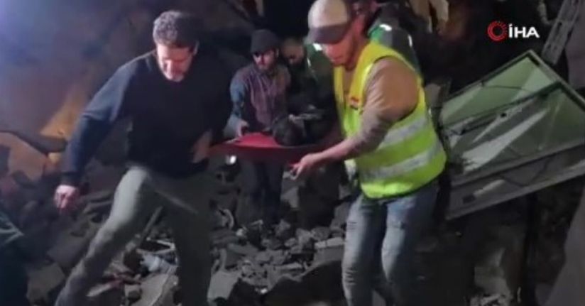 Gazze'de fırtına nedeniyle 22 bina çöktü: 18 ölü