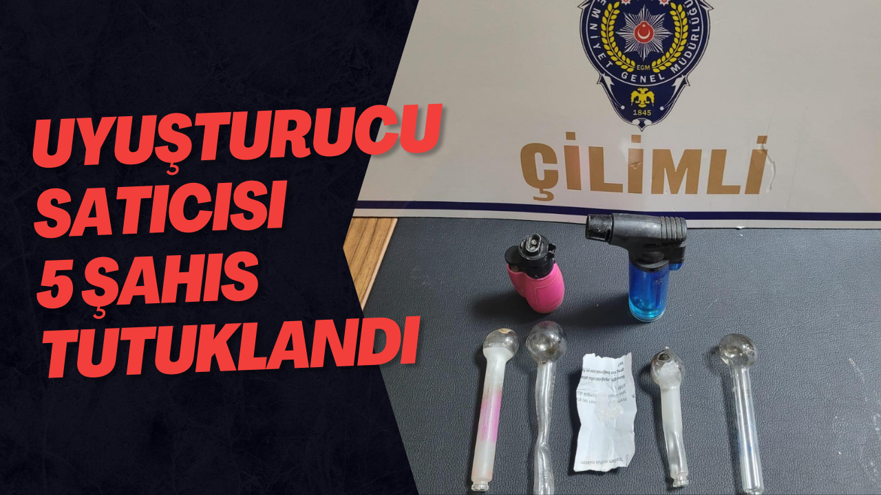 Uyuşturucu Satıcısı 5 Şahıs Tutuklandı