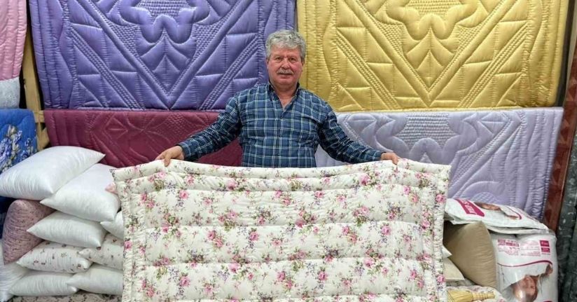 Yarım asırlık yorgancı: Kimse çocuğunu yorgancıya çırak olarak vermiyor