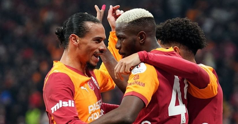 Galatasaray ligin ilk yarısını lider tamamladı