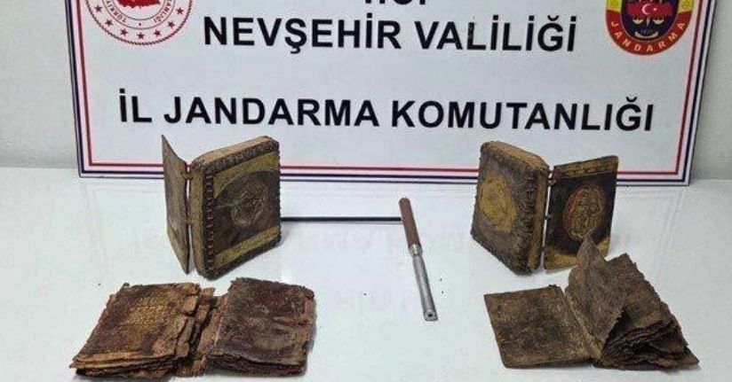 Nevşehir’de tarihi eser değeri taşıyan 2 adet Tevrat bulundu