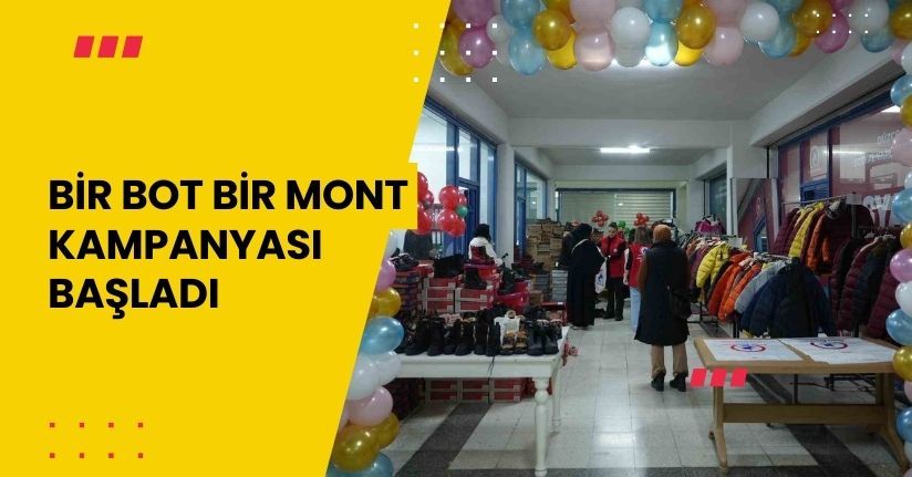 Bir bot bir mont kampanyası başladı