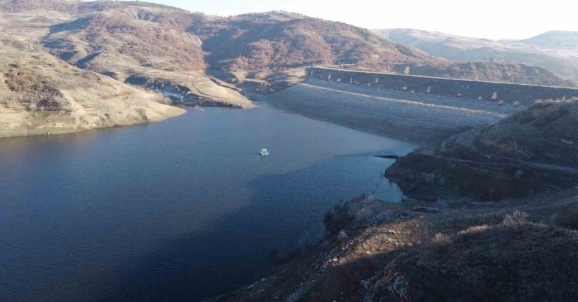 Kenti kuraklık endişesi sardı, barajdaki su seviyesi kuraklığı gözler önüne serdi