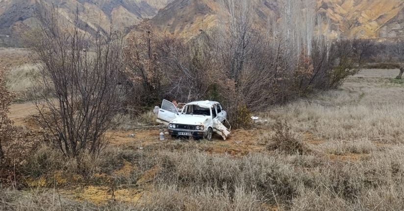 Sivas’ta trafik kazası: 1 ölü, 2 ağır yaralı