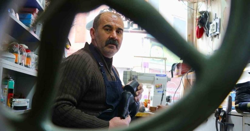 Ayakkabı tamircilerinde kış yoğunluğu başladı