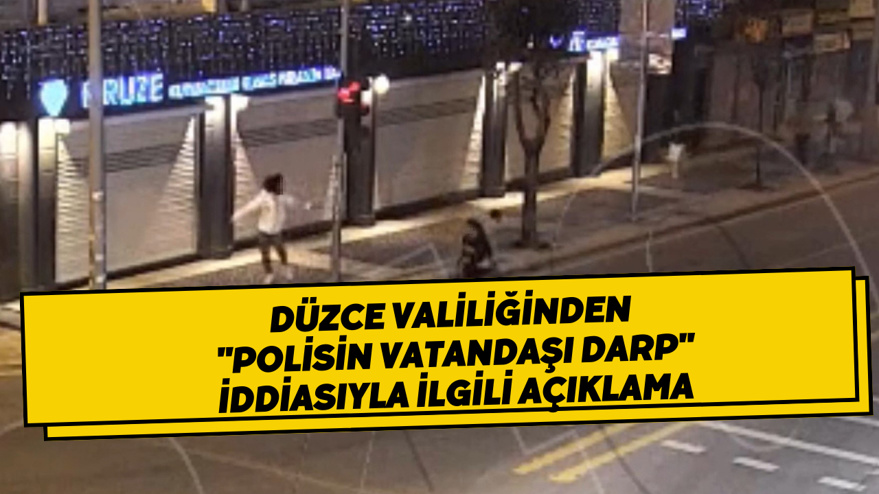 Düzce Valiliğinden 