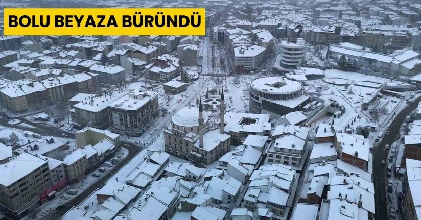 Bolu beyaza büründü