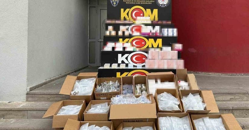 Merdiven altı muayenelerden 4 bin 655 kaçak ilaç ele geçirildi