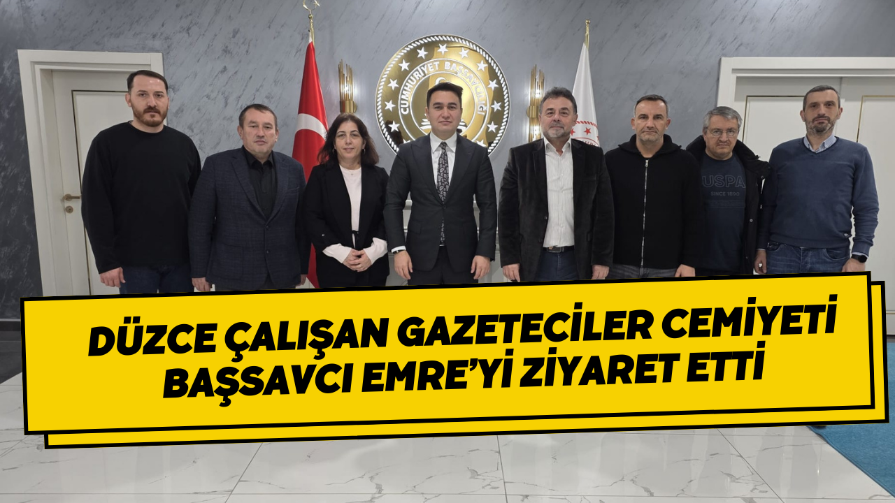DÇGC’den Başsavcı Emre’yi Ziyaret Etti