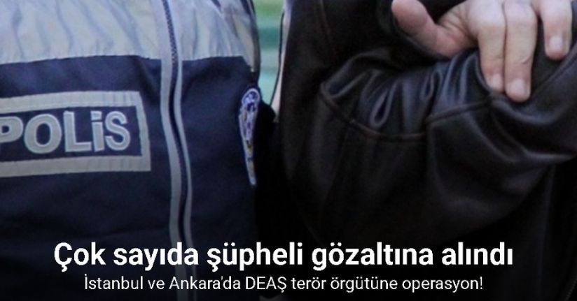 DEAŞ terör örgütüne operasyon: 17 gözaltı