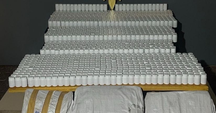 Malatya’da uyuşturucu operasyonu: 75 bin 376 adet sentetik ecza ele geçirildi