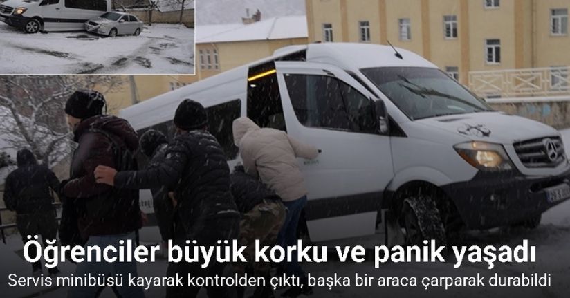 Gümüşhane’de kar esareti