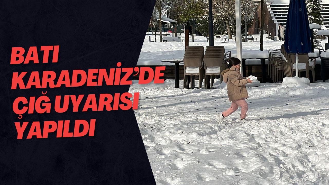 Batı Karadeniz’de Çığ Uyarısı Yapıldı