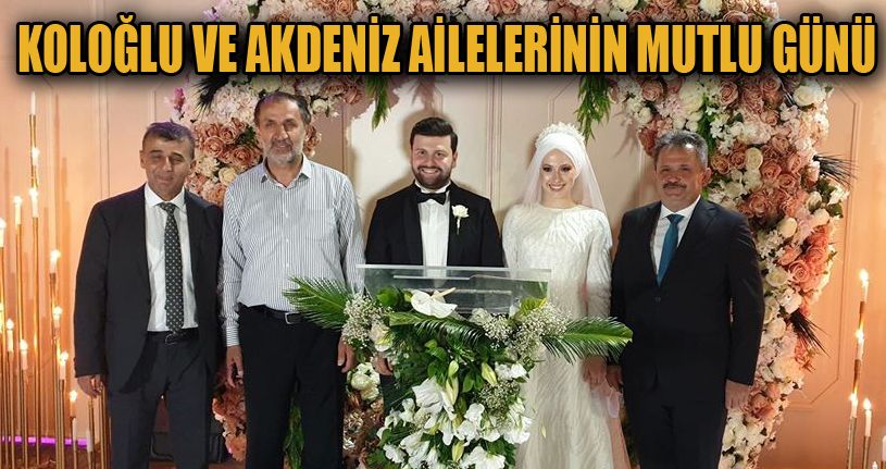 Başkan Koloğlu ve Başkan yardımcı Akdeniz’in mutlu günü