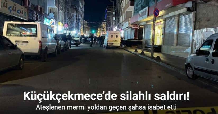 Küçükçekmece’de silahlı saldırı: 2 kişi hayatını kaybetti
