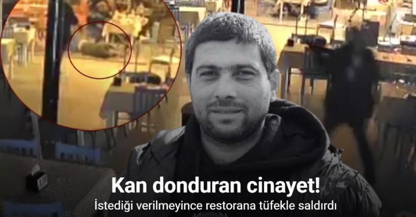 İstediği verilmeyince restorana tüfekle saldırdı: 1 ölü, 3 yaralı