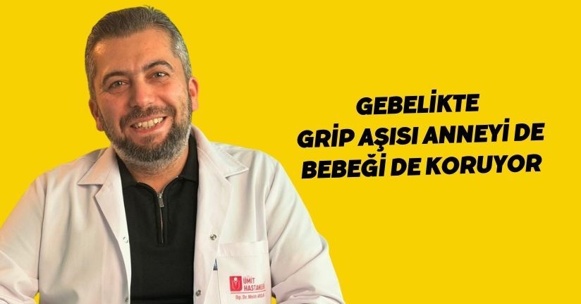 Gebelikte grip aşısı anneyi de bebeği de koruyor
