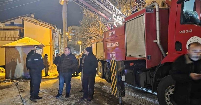 Çorum’da sobadan çıkan yangın ölüme neden oldu