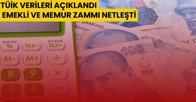 TÜİK Verileri Açıklandı: Emekli ve Memur Zammı Netleşti
