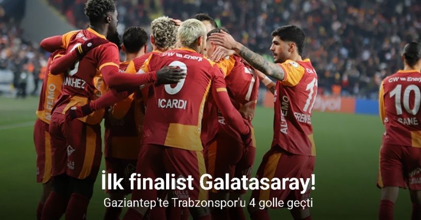 Turkcell Süper Kupa’da ilk finalist Galatasaray