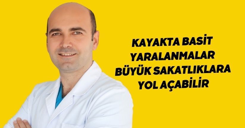 Kayakta basit yaralanmalar büyük sakatlıklara yol açabilir