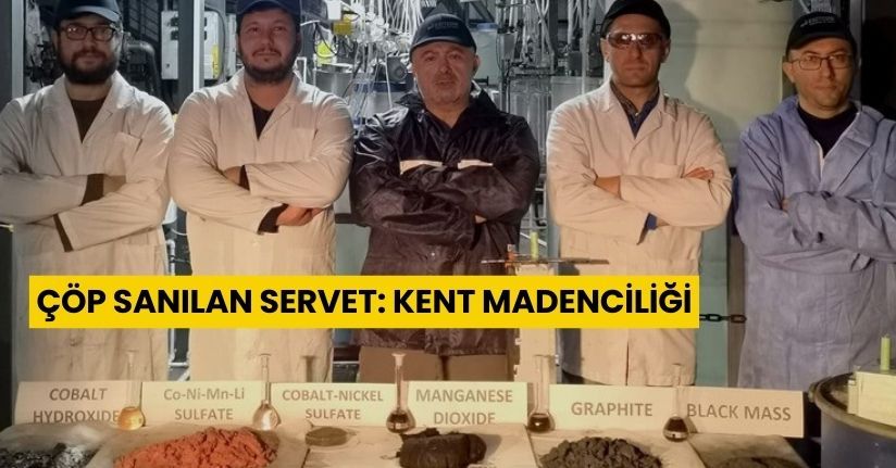 Çöp sanılan servet: Kent madenciliği