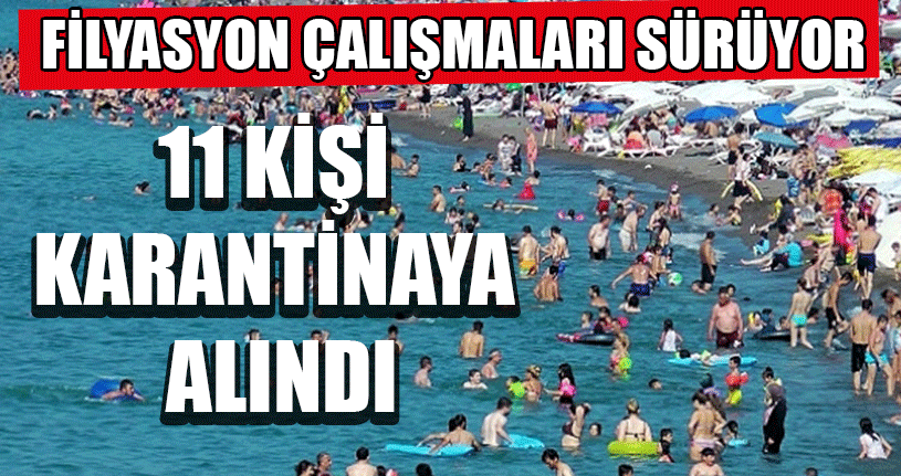 Akçakoca'da 11 Kişi Karantinaya Alındı