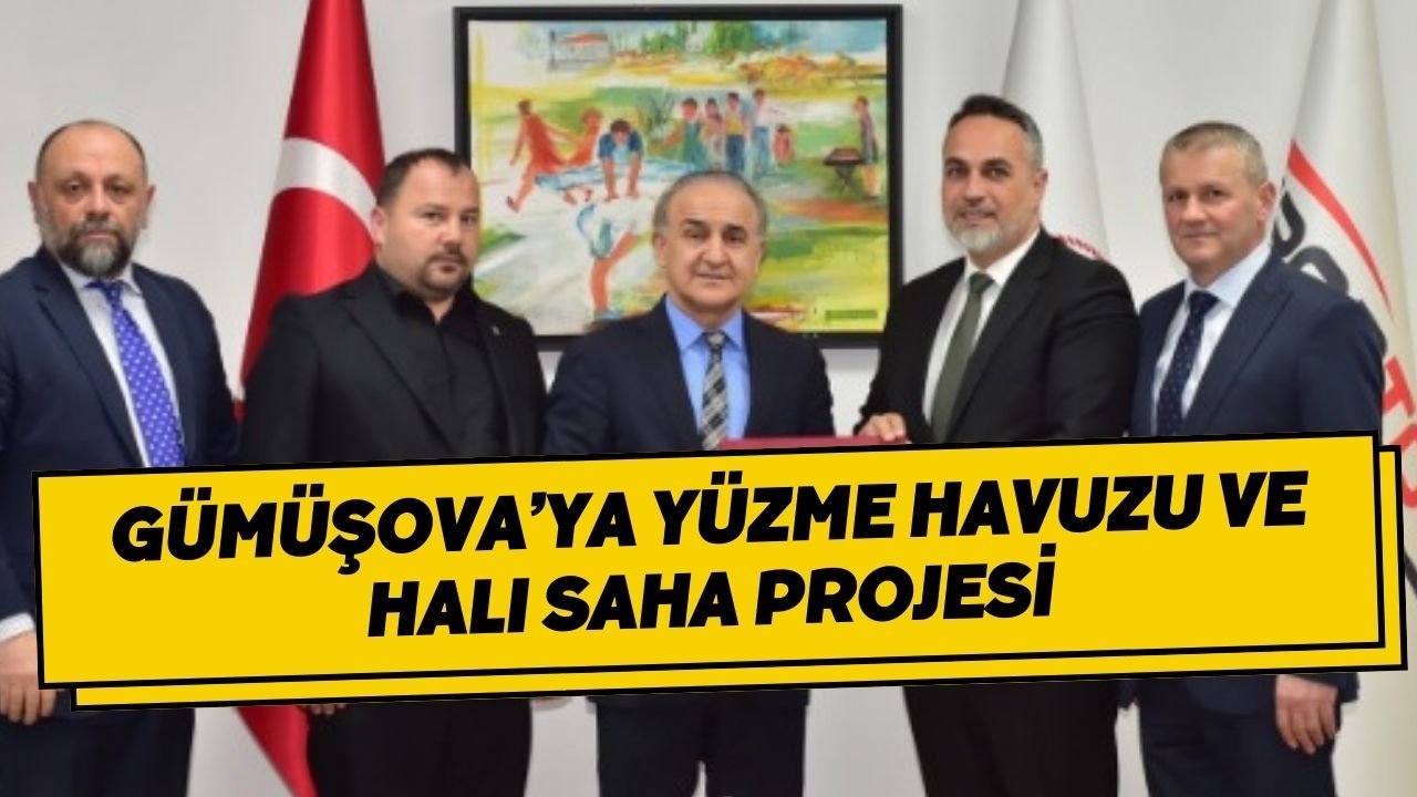 Gümüşova’ya Yüzme Havuzu ve Halı Saha Projesi