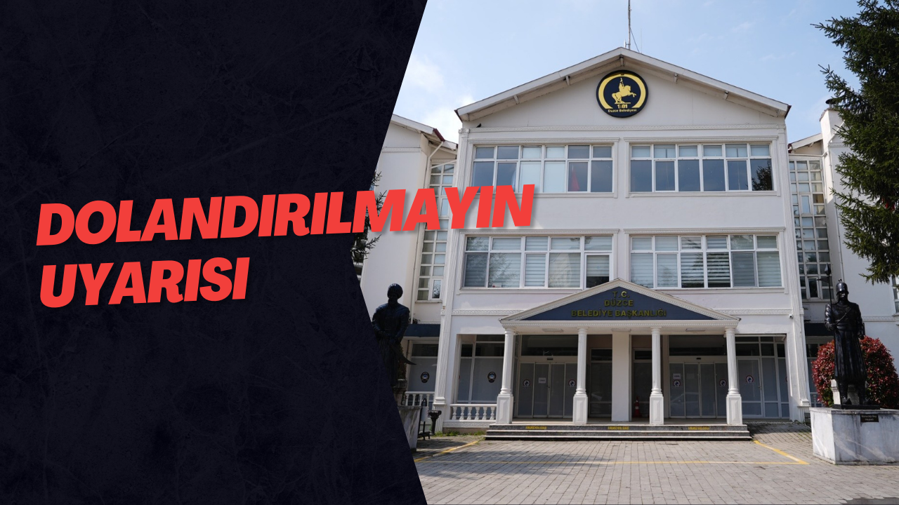 Dolandırılmayın Uyarısı