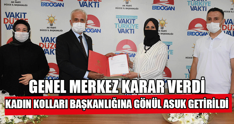 Kadın Kolları Başkanlığına Asuk Getirildi