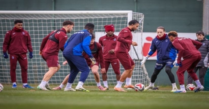Trabzonspor’da İstanbulspor maçı hazırlıkları sürüyor