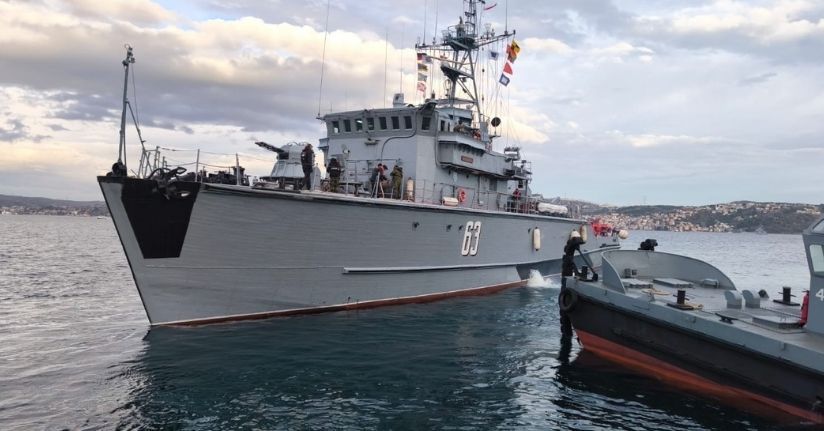 MSB: Mayın tehlikesine karşı görev yapacak gemiler Karadeniz'e açıldı