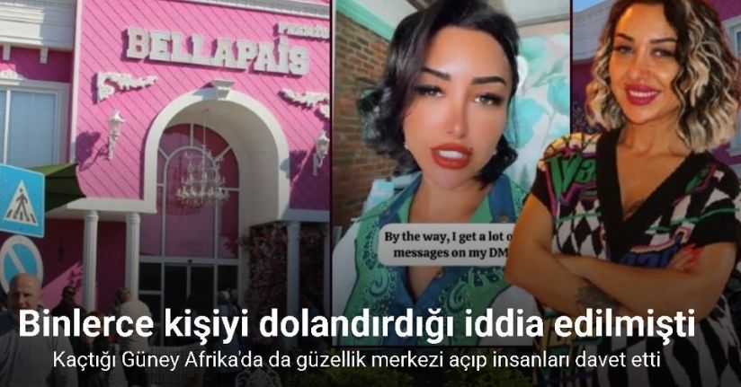 Binlerce kişiyi dolandırdığı iddia edilmişti: Güney Afrika’da güzellik merkezi açmışBinlerce kişiyi dolandırdığı iddia edilmişti: Güney Afrika’da güzellik merkezi açmış