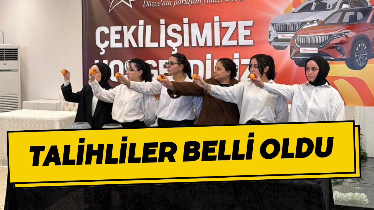 Talihliler Belli Oldu