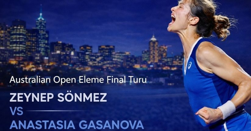 Zeynep Sönmez Australian Open'da adını ana tabloya yazdırdı