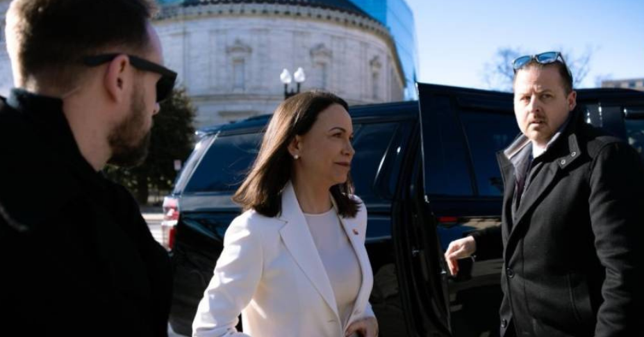 Trump, Venezuela muhalefet lideri Machado ile Beyaz Saray'da bir araya geldi