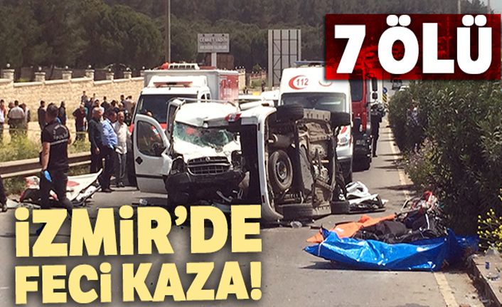 İzmir Buca'da feci kaza! 7 ölü