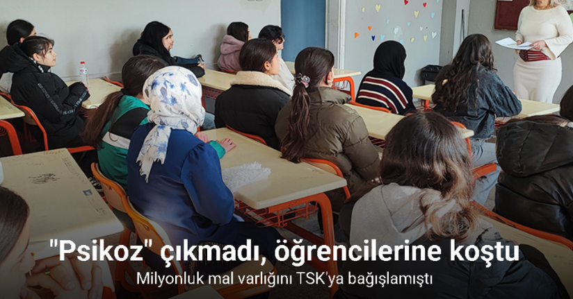 Milyonluk mal varlığını TSK’ya bağışlayan öğretmen 