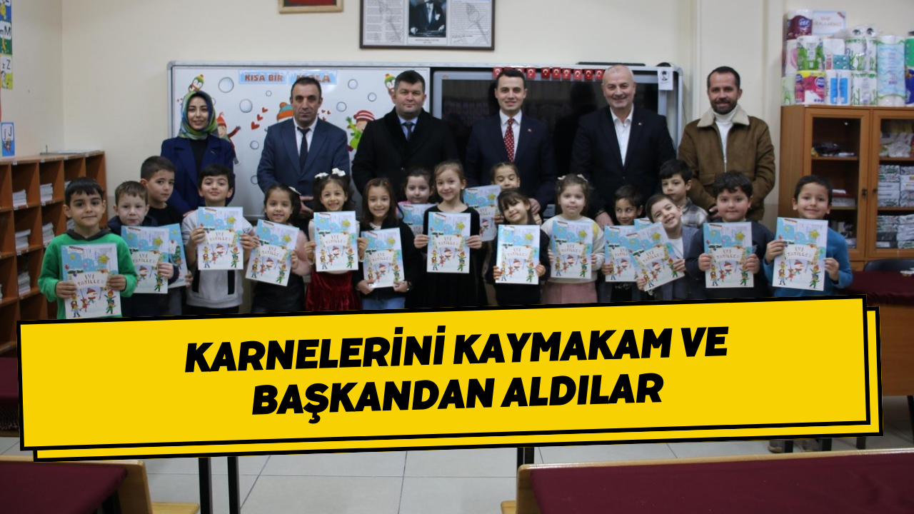 Karnelerini Kaymakam Ve Başkandan Aldılar
