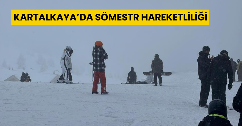 Kartalkaya’da sömestr hareketliliği