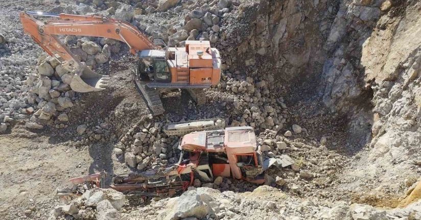 Taş ocağında yaşanan iş kazasında yaralanan işçi hayatını kaybetti