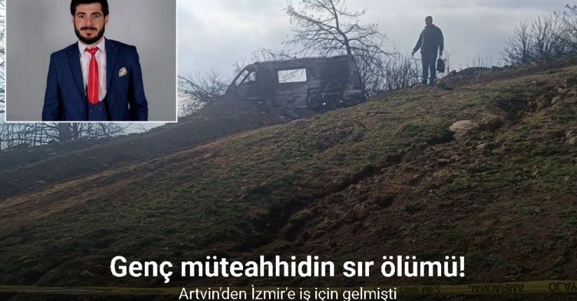 İzmir'de genç müteahhidin sır ölümü